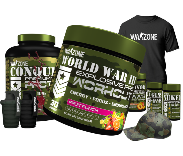 Warzone Nutrition Home banner